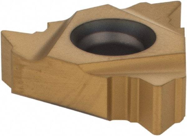 Seco - 22ER External Right Hand 7 UN Laydown Threading Insert - Grade CP500, TiAlN/TiN Coated Carbide - Apex Tool & Supply
