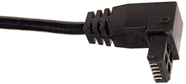 Mitutoyo - 80" Long SPC Cable - Use with Absolute Digimatic Scale Units, DP-1VR Series 264 Digimatic Mini-Processor & Calipers - Apex Tool & Supply