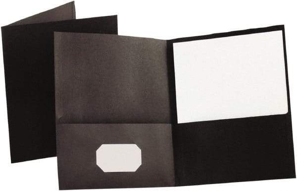 OXFORD - 8-1/2" Long x 11" Wide Pocket - Black - Apex Tool & Supply