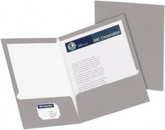 OXFORD - 8-1/2" Long x 11" Wide Pocket - Gray - Apex Tool & Supply