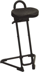 ShopSol - Swivel & Adjustable Stools Type: Sit-Stand Stool Base Type: Tubular Steel - Apex Tool & Supply