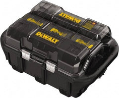 DeWALT - 40 Volt, 6 Battery Lithium-Ion Power Tool Charger - 1 hr & 30 min to Charge, AC Wall Outlet Power Source - Apex Tool & Supply