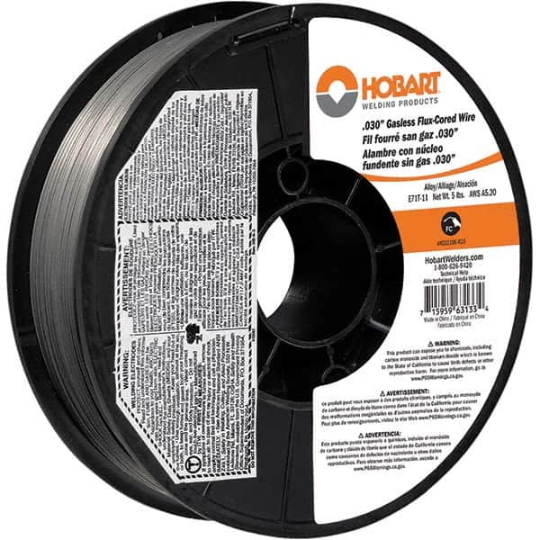 Hobart Welding Products - MIG Welding Wire Industry Specification: E71T-11 Wire Diameter: 0.03000 (Decimal Inch) - Apex Tool & Supply