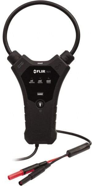 FLIR - Black Electrical Test Equipment Current Probe - Use with Most DMMs and Clamp Meters that use Banana Plugs and Output is a Voltage Signal - Apex Tool & Supply