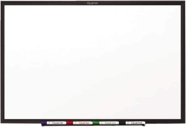 Quartet - 36" High x 48" Wide Dry Erase - Melamine, Includes Dry-Erase Marker & Mounting Hardware - Apex Tool & Supply