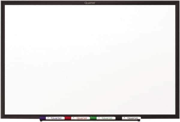 Quartet - 24" High x 36" Wide Dry Erase - Melamine, Includes Dry-Erase Marker & Mounting Hardware - Apex Tool & Supply