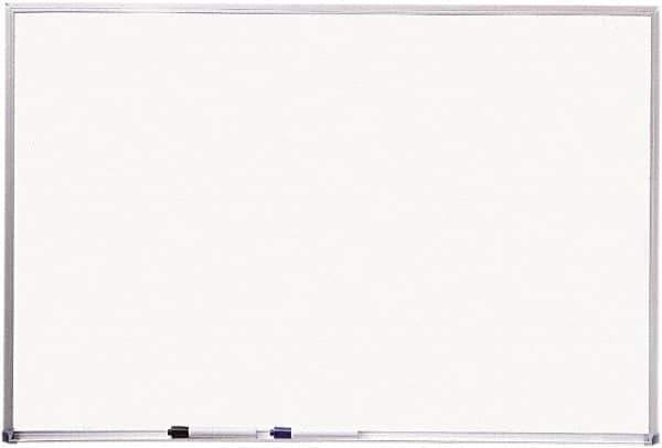 Mead - 48" High x 72" Wide Dry Erase - Melamine, Includes Mounting Kit - Apex Tool & Supply