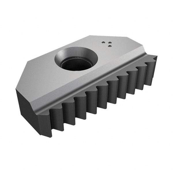 Iscar - 8 TPI, Internal/External Thread, NPS Standard, MT LNHU Grade IC908 Thread Mill Insert - Carbide, TiAlN Coating - Apex Tool & Supply