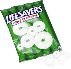 LifeSavers - Candy - Hard Candy, Wint-O-Green, Individually Wrapped, 6.25oz Bag - Apex Tool & Supply