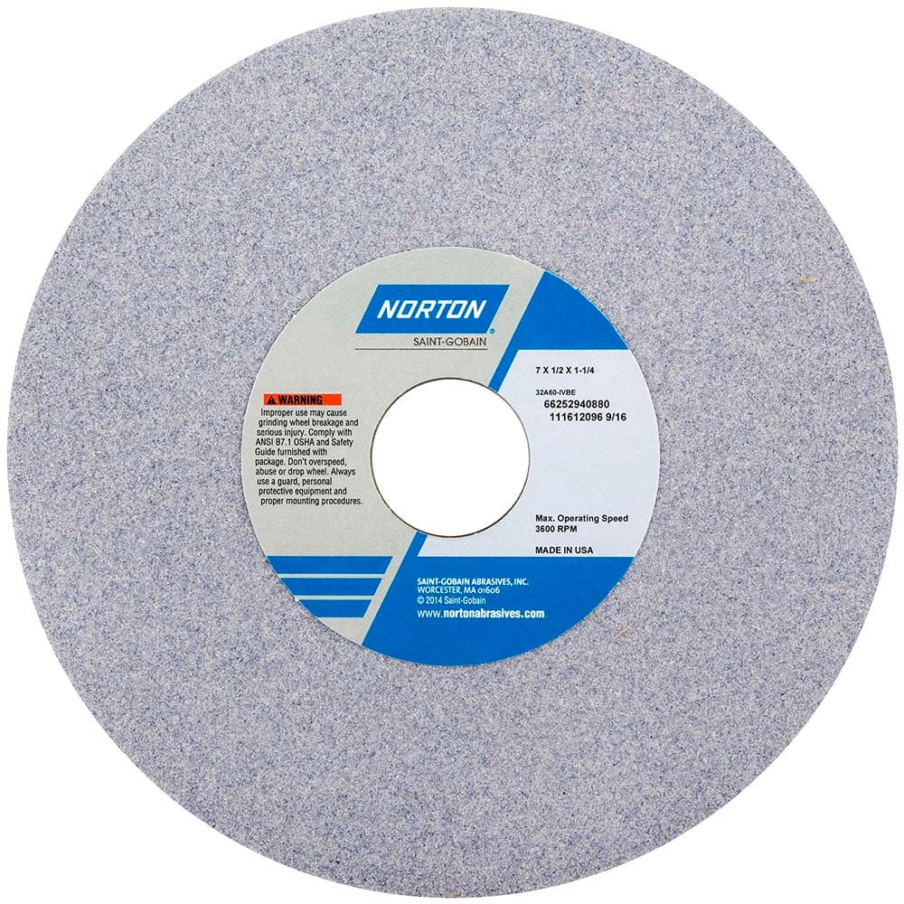 Norton - Tool & Cutter Grinding Wheels Wheel Type: Type 1 Wheel Diameter (Inch): 7 - Apex Tool & Supply
