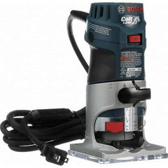 Bosch - Router Kits Router Type: D-Handle Speed (RPM): 15000-30000 - Apex Tool & Supply