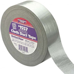 3M - 55m x 48mm x 13 mil Black Polyethylene Cloth Duct Tape - Apex Tool & Supply