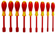 Insulated Nut Driver Inch Set Includes: 3/16" - 5/8"; in Roll Up Pouch. 9 Pieces - Apex Tool & Supply