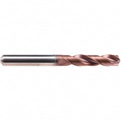 Emuge - 9.1mm 140° Spiral Flute Solid Carbide Screw Machine Drill Bit - Apex Tool & Supply
