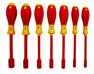 Insulated Nut Driver Metric Set Includes: 5.0 - 13.0mm. 7 Pieces - Apex Tool & Supply