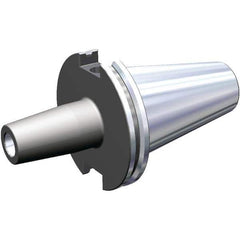 Kennametal - 44.45mm Shank Diam, 7.94mm Hole Diam, CAT40 Taper Shank Shrink Fit Tool Holder & Adapter - 80mm Projection, 21mm Nose Diam, 26mm Clamping Depth, Through Coolant - Exact Industrial Supply