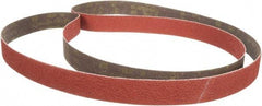 3M - 37" Wide x 60" OAL, 120 Grit, Aluminum Oxide Abrasive Belt - Aluminum Oxide, Coated, XF Weighted Cloth Backing, Series 384F - Apex Tool & Supply