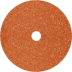 3M - 7" Diam 120+ Grit Fiber Disc - Ceramic, 8,600 Max RPM, Series 787C - Apex Tool & Supply