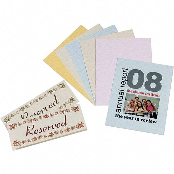 Pacon - 8-1/2" x 11" Assorted Colors Colored Copy Paper - Use with Copiers,Inkjet Printers,Laser Printers,Typewriters - Apex Tool & Supply