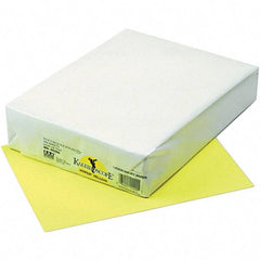 Pacon - 8-1/2" x 11" Hyper Yellow Colored Copy Paper - Use with Laser Printers, Copiers, Inkjet Printers - Apex Tool & Supply