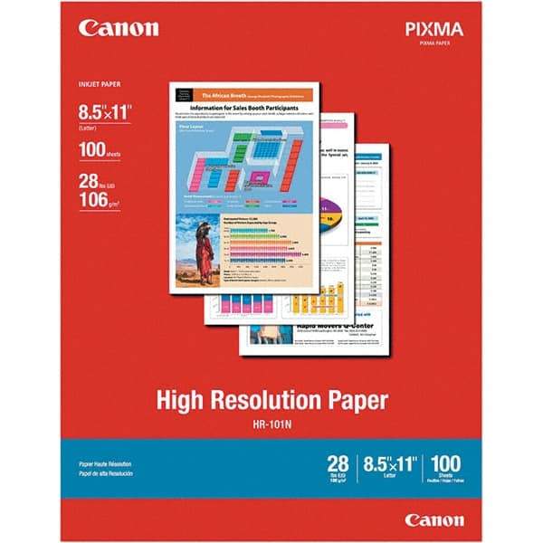 Canon - 8-1/2" x 11" White Photo Paper - Use with Canon Pixma Printers - Apex Tool & Supply