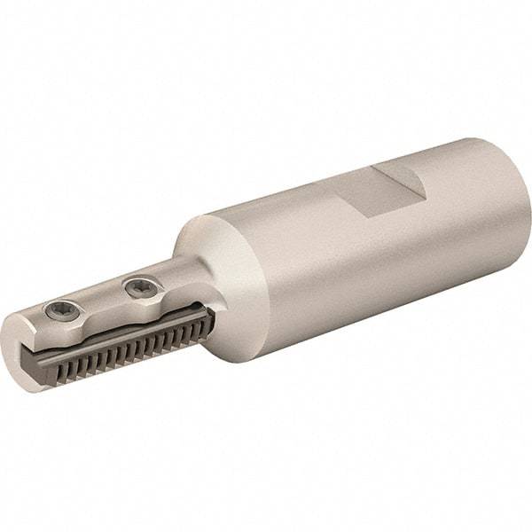 Vargus - 0.547" Cut Diam, 1.02" Max Depth of Cut, 3/4" Shank Diam, Internal/External Indexable Thread Mill - Insert Style 24M, 1 Insert, Toolholder Style RTMNC, 3.228" OAL - Apex Tool & Supply