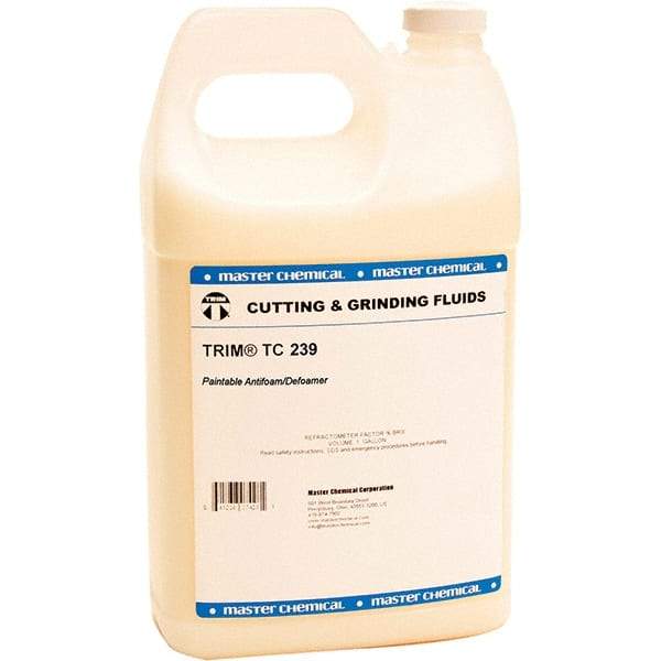 Master Fluid Solutions - 1 Gal Jug Defoamer Additive - Low Foam, Series Trim TC 239 - Apex Tool & Supply