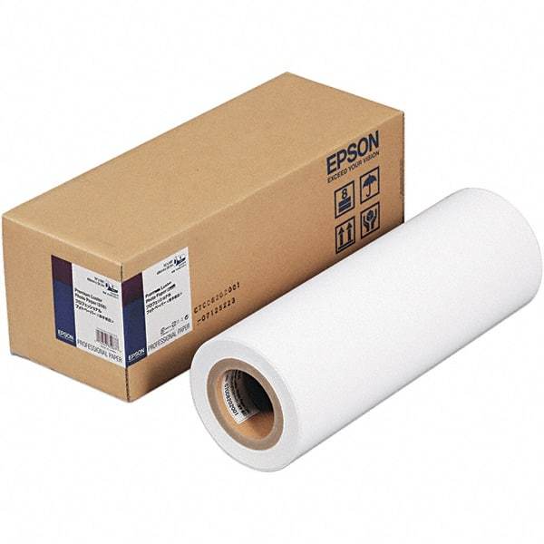 Epson - White Photo Paper - Use with Inkjet Printers - Apex Tool & Supply