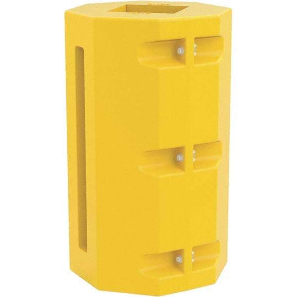Vestil - 24" Wide x 24" Deep x 42" High, Steel Column Protector - Fits 10" Columns, Yellow - Apex Tool & Supply