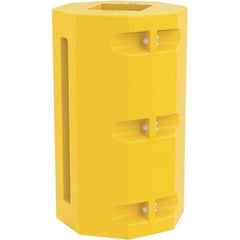 Vestil - 24" Wide x 24" Deep x 42" High, Steel Column Protector - Fits 10" Columns, Yellow - Apex Tool & Supply