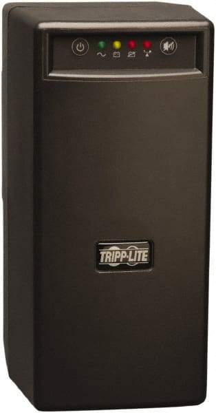 Tripp-Lite - 15 Amp, 600 VA, Tower Mount Standby Backup Uninterruptible Power Supply - Backup 3.3 min with Full Load & 11.1 min with Half Load, 120 VAC Input & Output, 375 Watt Output, 1 Phases, 6 Outlets - Apex Tool & Supply