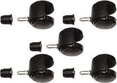 ShopSol - Black Casters - For Chairs - Apex Tool & Supply
