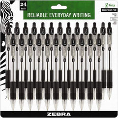 Zebra - Conical Ball Point Pen - Black - Apex Tool & Supply