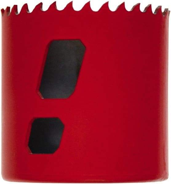 M.K. MORSE - 2-1/4" Diam, 1-15/16" Cutting Depth, Hole Saw - Bi-Metal Saw, Toothed Edge - Apex Tool & Supply