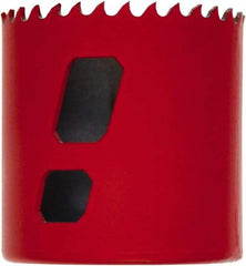 M.K. MORSE - 2.0122" Diam, 1-15/16" Cutting Depth, Hole Saw - Bi-Metal Saw, Toothed Edge - Apex Tool & Supply