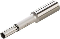 Seco - 20mm Body Diam, Axial Clamp, Straight Shank Modular Reamer Body - 20mm Shank Diam, 50mm Shank Length, 198mm OAL, 145mm Body Length, 14.5 to 21.5mm Reamer Head Diam Compatibility, Right Hand Cut - Apex Tool & Supply