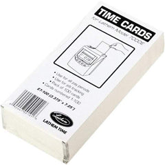 Lathem Time - 1-45/64" High x 3-13/32" Wide Weekly/Bi-Weekly/Twice Monthly Time Cards - Use with Lathem 7000E - Apex Tool & Supply