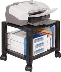 Kantek - Black Printer/Copier Stand - Use with Printer, Paper - Apex Tool & Supply