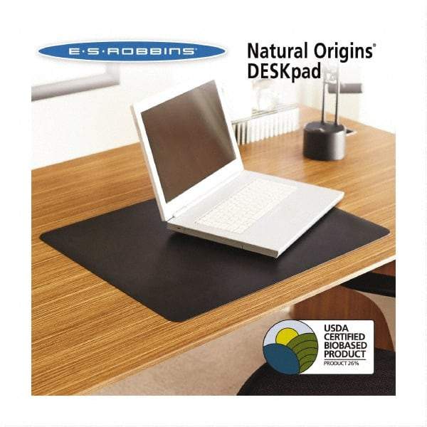 ES Robbins - Black Desk Pad - Use with Desk - Apex Tool & Supply