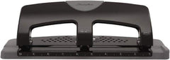 Swingline - Paper Punches Type: 20 Sheet Three-Hole Punch Color: Black/Gray - Apex Tool & Supply