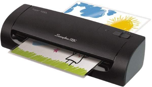 Swingline - 1.3' Long x 15-45/64" Wide Desktop Laminator - 9" Width Capacity - Apex Tool & Supply