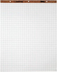 TOPS - Easel Pads, Quadrille Rule, 27 x 34, White, 50 Sheets, 4 Pads/Carton, Easel Pads - Use with Whiteboards, Chalkboards, Walls, Easel St&s - Apex Tool & Supply