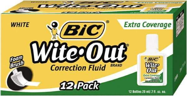 Bic - Correction Fluids Foam Applicator - 20 ml - Apex Tool & Supply