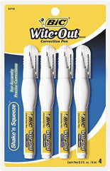 Bic - Correction Fluids Pen Applicator - 8 ml - Apex Tool & Supply