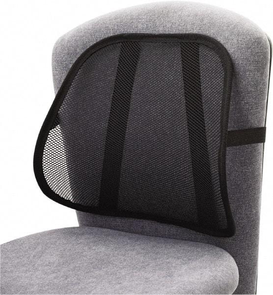 Safco - Black Backrest - For Chairs - Apex Tool & Supply
