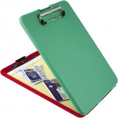 Saunders - 1-1/4" Long x 9-1/2" Wide, Clip Board - Red/Green - Apex Tool & Supply