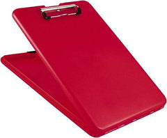 Saunders - 1-1/4" Long x 9-1/2" Wide, Clip Board - Blue - Apex Tool & Supply