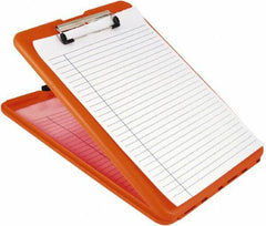 Saunders - 1-1/4" Long x 9-1/2" Wide, Clip Board - High Visibility Orange - Apex Tool & Supply
