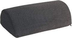 Safco - 17-1/2" Wide, 6-1/4" High Foot Rest - Black - Apex Tool & Supply