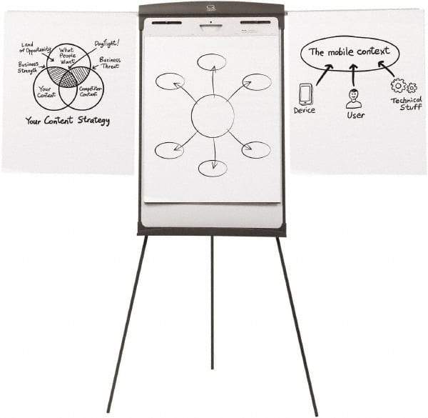 Quartet - Dry Erase Easel - 42 to 72" High - Apex Tool & Supply